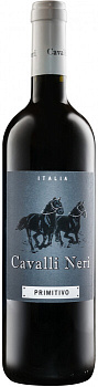 Вино Cavalli Neri  Primitivo  Puglia IGT  2015   750 мл