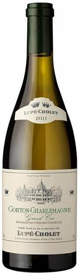 Вино Lupe-Cholet Corton-Charlemagne Grand Cru AOC Люпе-Шоле Кортон Ша