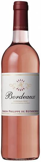 Вино Baron Philippe de Rothschild Bordeaux La Baronnie Rose  2017 750 мл