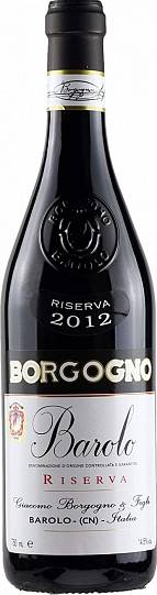 Вино Borgogno Barolo Riserva DOCG  2014 750 мл 14,5%