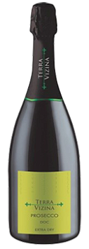 Игристое Вино Casere Prosecco DOC Extra Dry Terra Vizina 750 мл