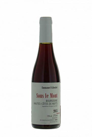 Вино Emmanuel Giboulot Sous le Mont Bourgogne Hautes-Cotes de Nuits AOC  2015 375 мл