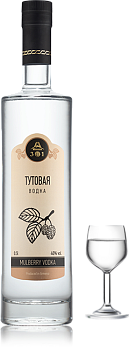 Водка ТУТОВАЯ ТМ А301,  алк.40% 500 мл