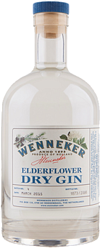 Джин Wenneker Elderflower Dry Gin  Элдерфлауэр  Драй  700 мл