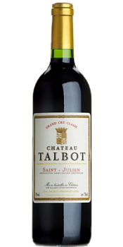 Вино Chateau Talbot Saint-Julien AOC 4-me Grand Cru 2015 750 мл 13,5%