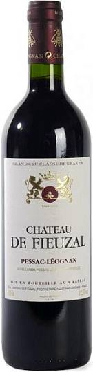 Вино Chateau de Fieuzal Pessac-Leognan AOC Grand Cru Classe  2004 750 мл