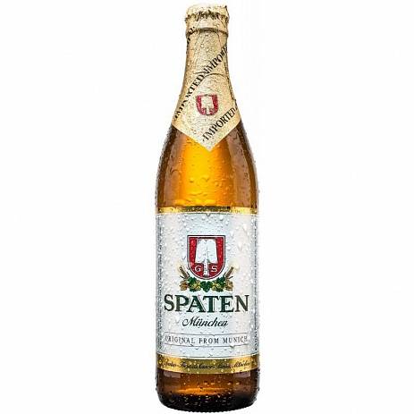 Пиво Spaten Munchen Шпатен Мюнхен стекло 500 мл