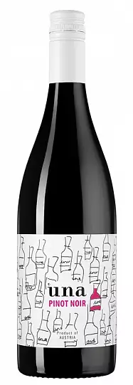 Вино UNA Pinot Noir  УНА Пино Нуар 2022 750 мл