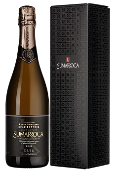 Игристое вино Cava Sumarroca Brut Nature Gran Reserva gift box  2022  750 мл