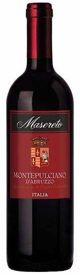Вино Angelo Rocca e Figli  MASERETO "MONTEPULCIANO D'ABRUZZO" DOC 0,75