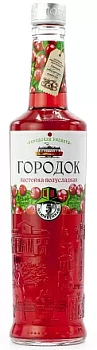 Настойка Городок Клюквенная полусладкая  500 мл.