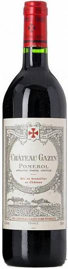 Вино Chateau Gazin Pomerol AOC  2019 750  мл 13,5%