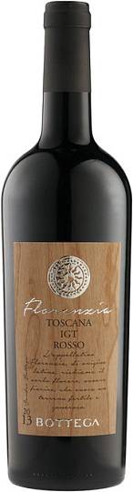 Вино Distilleria Bottega Florenzia Боттега Rosso red dry 2013 750 мл