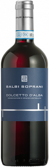 Вино  Balbi Soprani Dolcetto d'Alba  Бальби Сопрани Дольчетто д