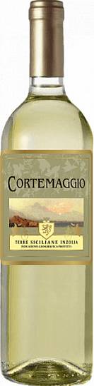 Вино  Cortemaggio Insolia Terre Siciliane IGT Кортемаджо Инзолия 2018