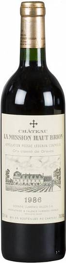 Вино Chateau La Mission Haut-Brion Pessac-Leognan AOC Cru Classe de Graves  Шато 