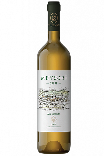 Вино Meysari Sadaf Мейсари Садаф белое  сухое  750 мл 