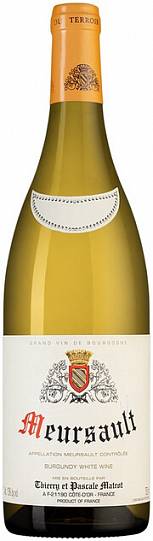 Вино Domaine Thierry et Pascale Matrot Meursault Blanc AOC  2018  750 мл 