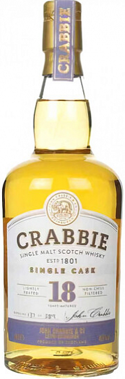 Виски Crabbie 18 Years Old  700 мл