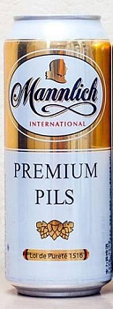 Пиво Karlsberg Mannlich International Premium Pils 500 мл