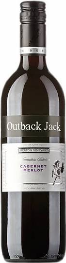 Вино Berton Vineyards Outback Jack Cabernet Merlot  2020 750 мл 14%