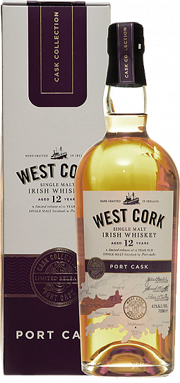 Виски West Cork Port Cask   43% 700 мл