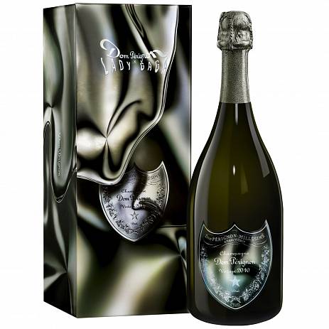Шампанское  Dom Perignon X Lady Gaga Vintage with Gift Box 2010 750 мл