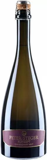 Игристое вино Peter Steger   Konzept  Chardonnay  Brut  2014 750 мл  12,5%