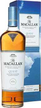 Виски Macallan  Quest Highland Single Malt Scotch Whisky gift box  700 мл