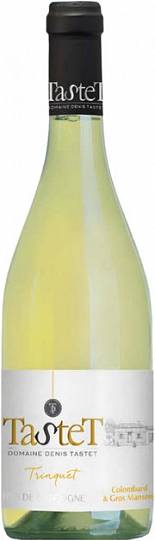Вино Domaine Denis Tastet  "Trinquet"  Cotes de Gascogne  2018   750 мл
