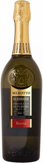 Игристое вино Merotto Bareta Valdobbiadene Prosecco Superiore DOCG  750 мл