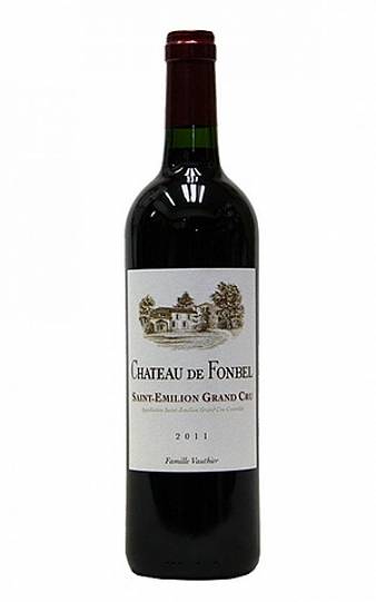 Вино Chateau de Fonbel Saint-Emilion Grand Cru  2015 1500 мл