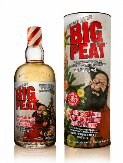 Виски BIG PEAT CHRISTMAS EDITION 700 мл 54,8% in tube 
