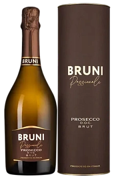 Игристое вино Bruni Prosecco Brut in tube  750 мл