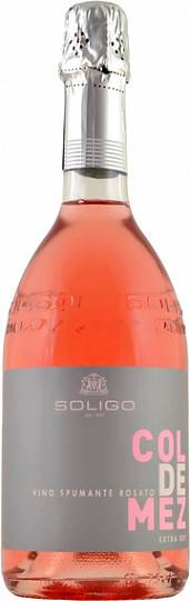 Игристое Вино Soligo  "Col de Mez" Rose Spumante Extra Dry  750 мл