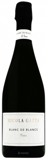 Игристое вино  Nicola Gatta  Blanc de Blancs Nature  2017  750 мл 12%