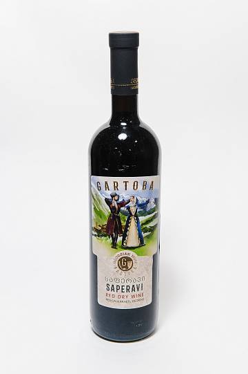Вино Gartoba Saperavi 2018 750 мл 13%