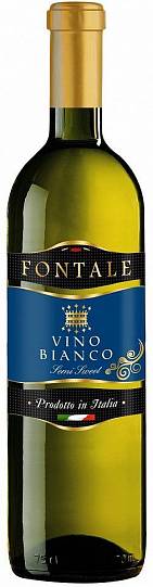 Вино Fontale  Вianco Semidulce  Фонтале Бианко  Семидульче 750