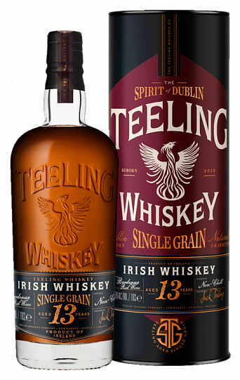 Виски  Teeling Irish Whiskey Single Grain 13 Years 50%    700 мл