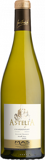 Вино  Paul Mas Astelia   Chardonnay   2019    750 мл 
