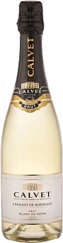 Игристое вино Calvet   Cremant de Bordeaux AOP Blanc de Noirs  750 мл  11,5%