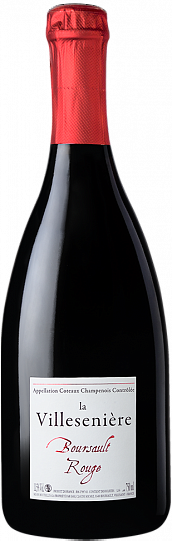 Шампанское La Villeseniere  Coteaux Champenois Boursault Rouge 750 мл 2019 12%
