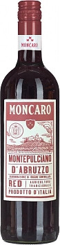 Вино Moncaro Montepulciano d'Abruzzo DOC  2021  750 мл