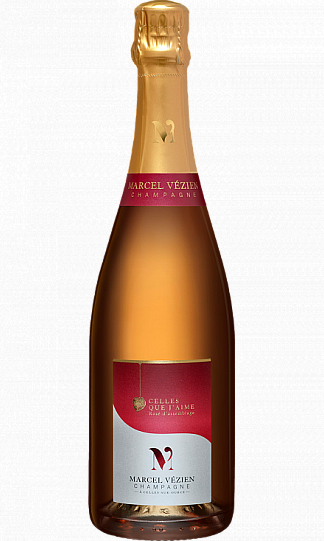 Шампанское   Marcel Vézien   Celles Que J'Aime Brut   Марсель Везье