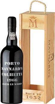 Портвейн Maynard's Porto Colheita Barao de Vilar - Vinhos 1966 gift box  750 мл
