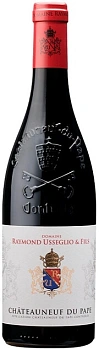 Вино Domaine Usseglio Raymond & Fils Chateauneuf du Pape AOC Rouge 2021 red dry 750 ml
