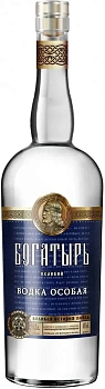 Водка "БОГАТЫРЬ ВЕЛИКИЙ" 40% 0,25 
