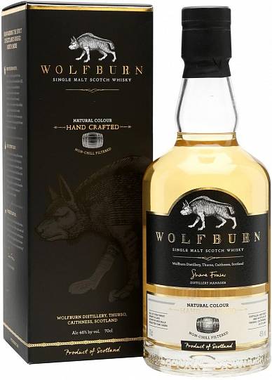 Виски Wolfburn Northland gift in box  700 мл