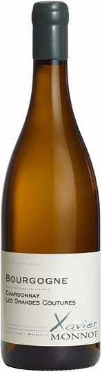 Вино Domaine Xavier Monnot, Bourgogne Chardonnay Les Grandes Coutures 2021  750 мл 1