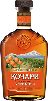 Аперитив  Кочари со вкусом абрикоса  500 мл 30%